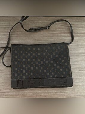 Vintage Fendi Monogram Crossbody Bag